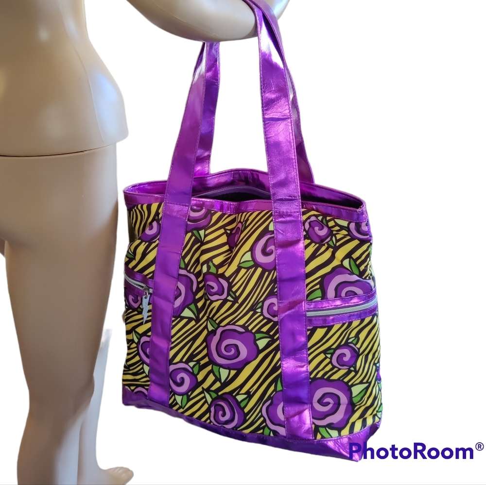 Vintage Betseyville Abstract tote - Picture 3 of 9